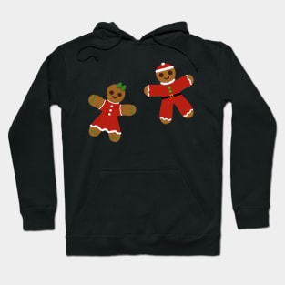 Gingerbread man and woman Hoodie